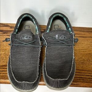 Hey Dude Men's Gray Loafers